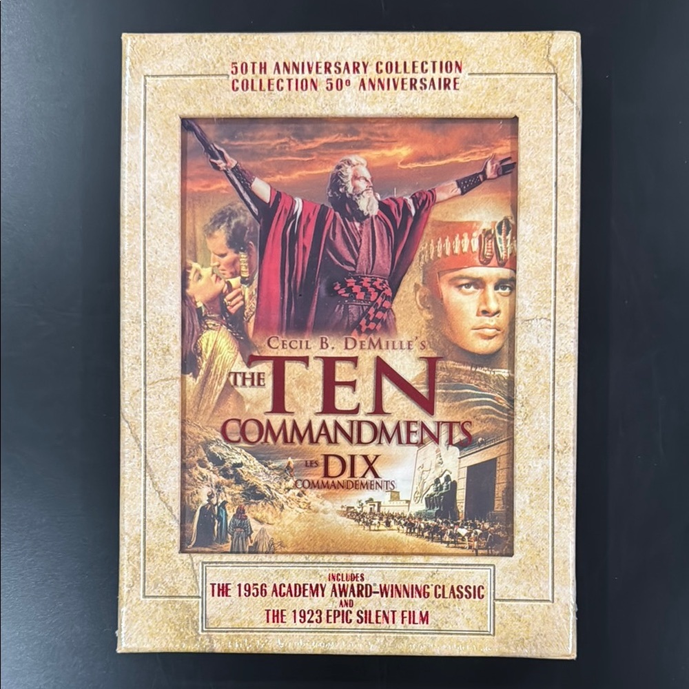 NEW: The Ten Commandments: 50th Anniversary Collection - DVD Set